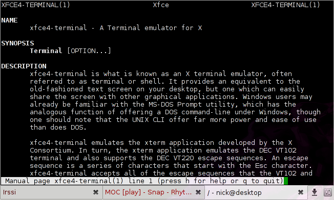 Xfce4-Terminal. Оболочки Bash Linux терминал. Эмулятор Linux для Windows 10. Terminal cli.
